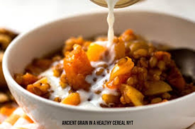 ancient grain in a healthy cereal nyt