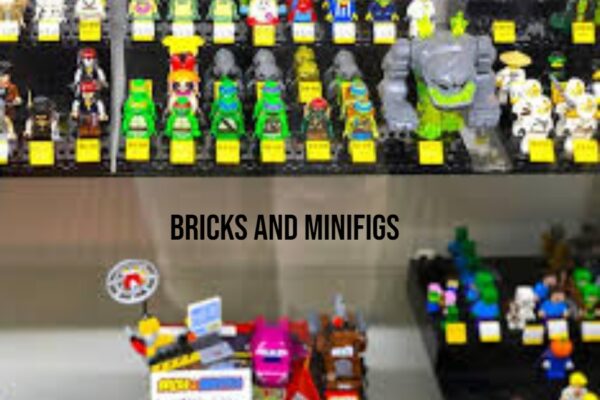 bricks and minifigs