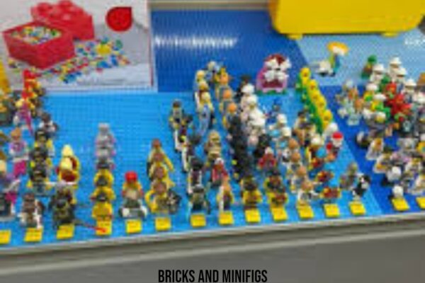 bricks and minifigs