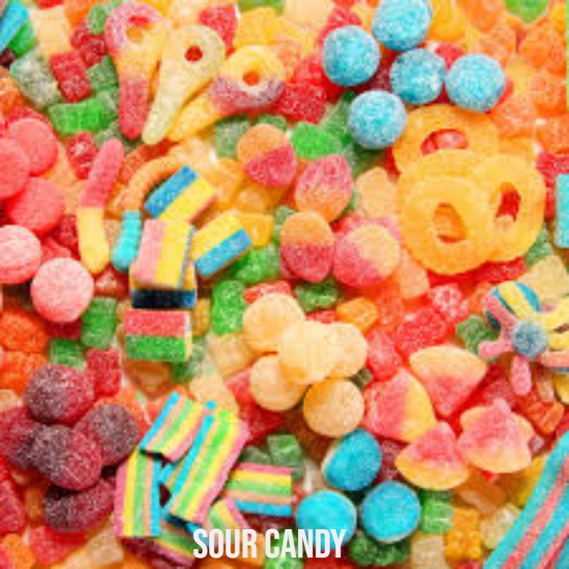 sour candy