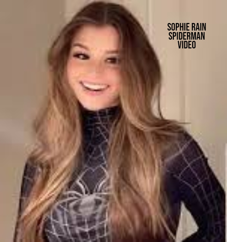 sophie rain spiderman video